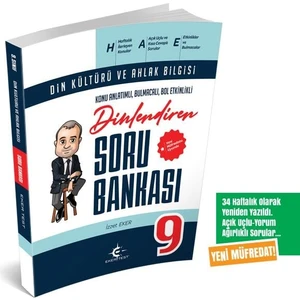 9. Sınıf Dinlendiren Soru Bankası (Eker Test) Yeni Müfredat