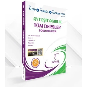 Karekök Yayıncılık AYT Tüm Dersler Soru Bankası [Eşit Ağırlık]