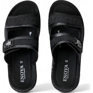 Şık ve Konforlu Erkek Terlik – Ortopedik Rahat Taban, Kaliteli Suni Deri, Ev ve Dışarıya Uygun