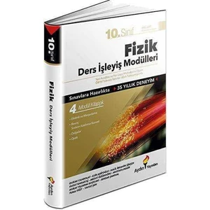 Aydın Yayınları 10. Sınıf Fizik Ders İşleyiş Modulleri 4 Modül Kitapçık