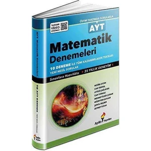 Aydın Yayınları AYT Matematik 10'lu Deneme Sınavı