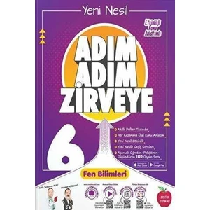 Newton Yayınları 6. Sınıf Adım Adım Fen Bilimleri Soru Bankası