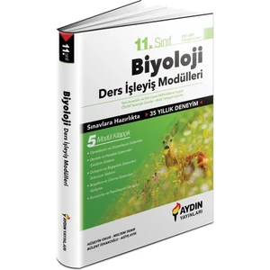 Aydın Yayınları 11. Sınıf Biyoloji Ders İşleyiş Fasikülleri 5 Modül Kitapçık