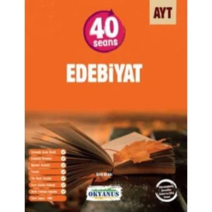 Okyanus Yayınları AYT 40 Seans Edebiyat Okyanus Yayınları