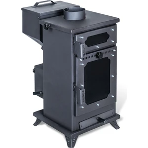 M003 Pelet ve Odun Yakabilen Mini Fırınlı Soba