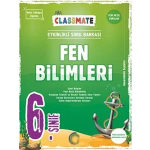 Okyanus Yayınları 6. Sınıf Classmate Fen Bilimleri Etkinlikli Soru Bankası