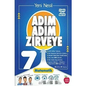 Newton Yayınları 7. Sınıf Adım Adım Zirveye Matematik Soru Bankası