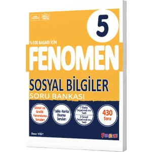 Fenomen Okul 2025 5. Sınıf Sosyal Bilgiler A - B Soru Bankası