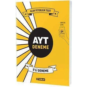 Hız Yayınları AYT Genel 5'li Deneme