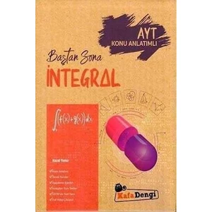 Kafa Dengi Yayınları AYT Integral Baştan Sona Konu Anlatımlı
