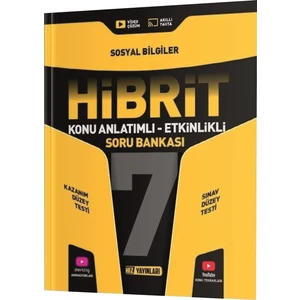 Hız Yayınları 7. Sınıf Hibrit Sosyal Bilimler Konu Anlatımlı Etkinlikli Soru Bankası