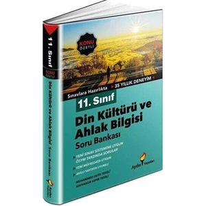 Aydın Yayınları 11. Sınıf Din Kültürü Ve Ahlak Bilgisi Konu Özetli Soru Bankası