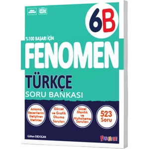 Gama Yayınları 6. Sınıf Fenomen Türkçe Soru Bankası B