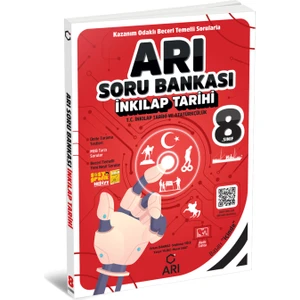 Arı Yayıncılık 8.Sınıf LGS T.C. İnkılap Tarihi ve Atatürkçülük Soru Bankası