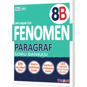 Gama Yayınları 8. Sınıf Fenomen Paragraf Soru Bankası B