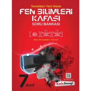 Kafa Dengi Yayınları 7.Sınıf Fen Bilimleri Kafası Soru Bankası (Tümü Video Çözümlü)