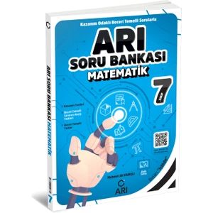 Arı Yayıncılık 7. Sınıf Matematik Soru Bankası 256 Sayfa Ciltsiz Kazanım Odaklı