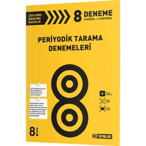 Hız Yayınları 8. Sınıf Periyodik Tarama Denemeleri