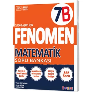 Gama Yayınları Fenomen 7. Sınıf Matematik Soru Bankası
