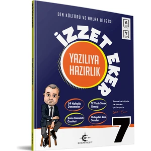 Eker Test Yayınları 7. Sınıf İzzet Eker ile Yazılıya Hazırlık