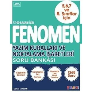 Fenomen Okul 5. 6. 7. Ve 8. Sınıf Yazım Kuralları Ve Noktalama İşaretleri Soru Bankası