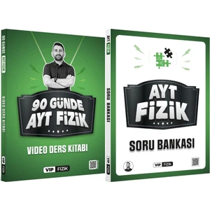 Vip Fizik 90 Günde AYT Video Ders Kitabı ve AYT Fizik Soru Bankası Seti Vip Fizik Yayınları