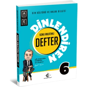 Eker Test Yayınları 6. Sınıf Dinlendiren Defter