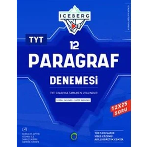 Okyanus Yayınları TYT Iceberg 12 Paragraf Denemesi