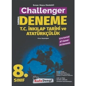 Kafa Dengi Yayınları 8.Sınıf Challenger Inkılap Tarihi ve Atatürkçülük 20'li Deneme