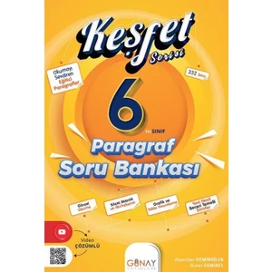 Günay Yayınları 6. Sınıf Keşfet Serisi Paragraf Soru Bankası