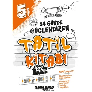 Ankara Yayıncılık 5.Sınıf 14 Günde Güçlendiren Tatil Kitabı