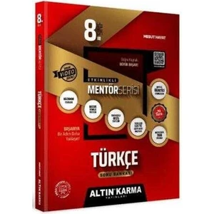 Altın Karma Yayınları 8. Sınıf Türkçe Altın Etkinlikli Kazanım Soru Bankası - Mesut Hayat