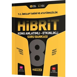 Hız Yayınları 8. Sınıf T.C. İnkılap Tarihi ve Atatürkçülük Hibrit Konu Anlatımlı Etkinlikli Soru Bankası
