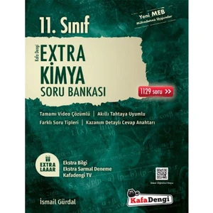 Kafa Dengi Yayınları 11.Sınıf Extra Kimya Soru Bankası
