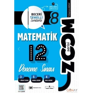 Günay Yayınları 8. Sınıf Matematik 10’lu Branş Denemeler
