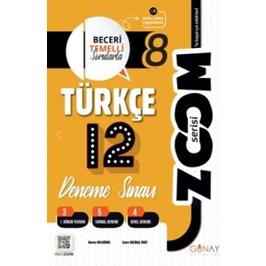 Günay Yayınları 8. Sınıf Türkçe 10’lu Branş Denemeler
