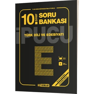 Hız Yayınları 10. Sınıf Türk Dili ve Edebiyatı İpucu Soru Bankası
