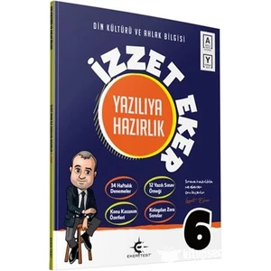 Eker Test Yayınları 6. Sınıf İzzet Eker ile Yazılıya Hazırlık