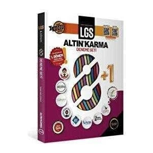 Altın Karma Yayınları Altınkarma 2023 LGS 1. Dönem 8+1 Çıkmış Soru  Video Çözümlü Deneme Seti