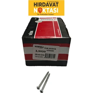 Sunta Vidası 3,5 x 50 (500 Adet)
