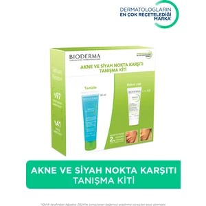Sebium Akne Eğilimli Ciltler Akne ve Siyah Nokta Karşıtı Tanışma Kiti (Temizleme Jeli-Bakım Kremi)
