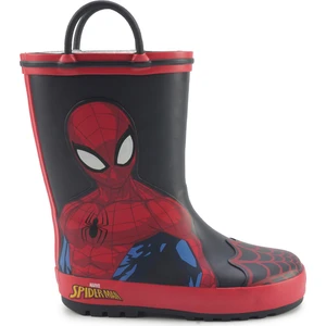 Spiderman MELS.P5PR Siyah Erkek Çocuk Yağmur Çizmesi