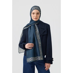 Cotton Twill Şal Interlock Indigo