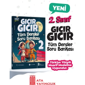 Ata Yayıncılık Gıcır Gıcır 2. Sınıf Tüm Dersler Soru Bankası Türkiye Yüzyılı Maarif Modeli Uyumlu