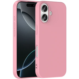 Apple iPhone 17 Uyumlu Lansman Kadife Iç Yüzeyli (Şık Tasarım) Silikon Kapak