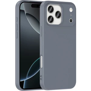 Apple iPhone 17 Pro Max Uyumlu Lansman Kadife Iç Yüzeyli (Şık Tasarım) Silikon Kapak