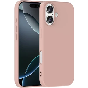 Apple iPhone 17 Uyumlu Lansman Kadife Iç Yüzeyli (Şık Tasarım) Silikon Kapak