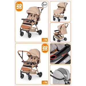 Pixel Comfort Yeni Nesil Çift Yönlü Bebek Arabası