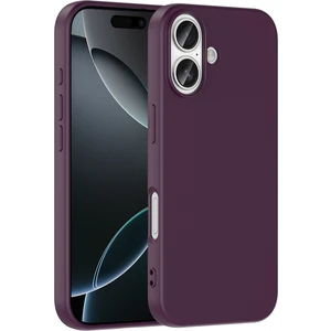 Apple iPhone 17 Uyumlu Lansman Kadife Iç Yüzeyli (Şık Tasarım) Silikon Kapak