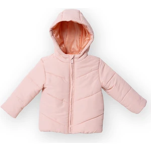 Hellobaby Kız Bebek Mont Fermuarlı Uzun Kol